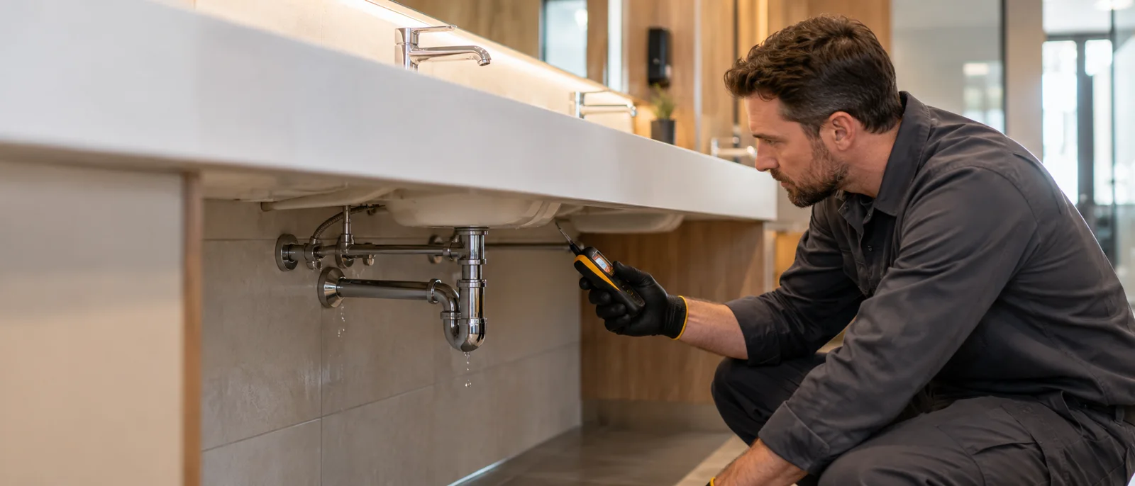 Water damage repair at a Canberra property